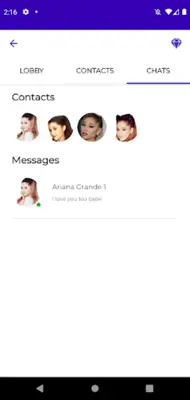 Ariana Grande Fake Video Call android App screenshot 2