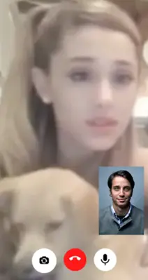 Ariana Grande Fake Video Call android App screenshot 4